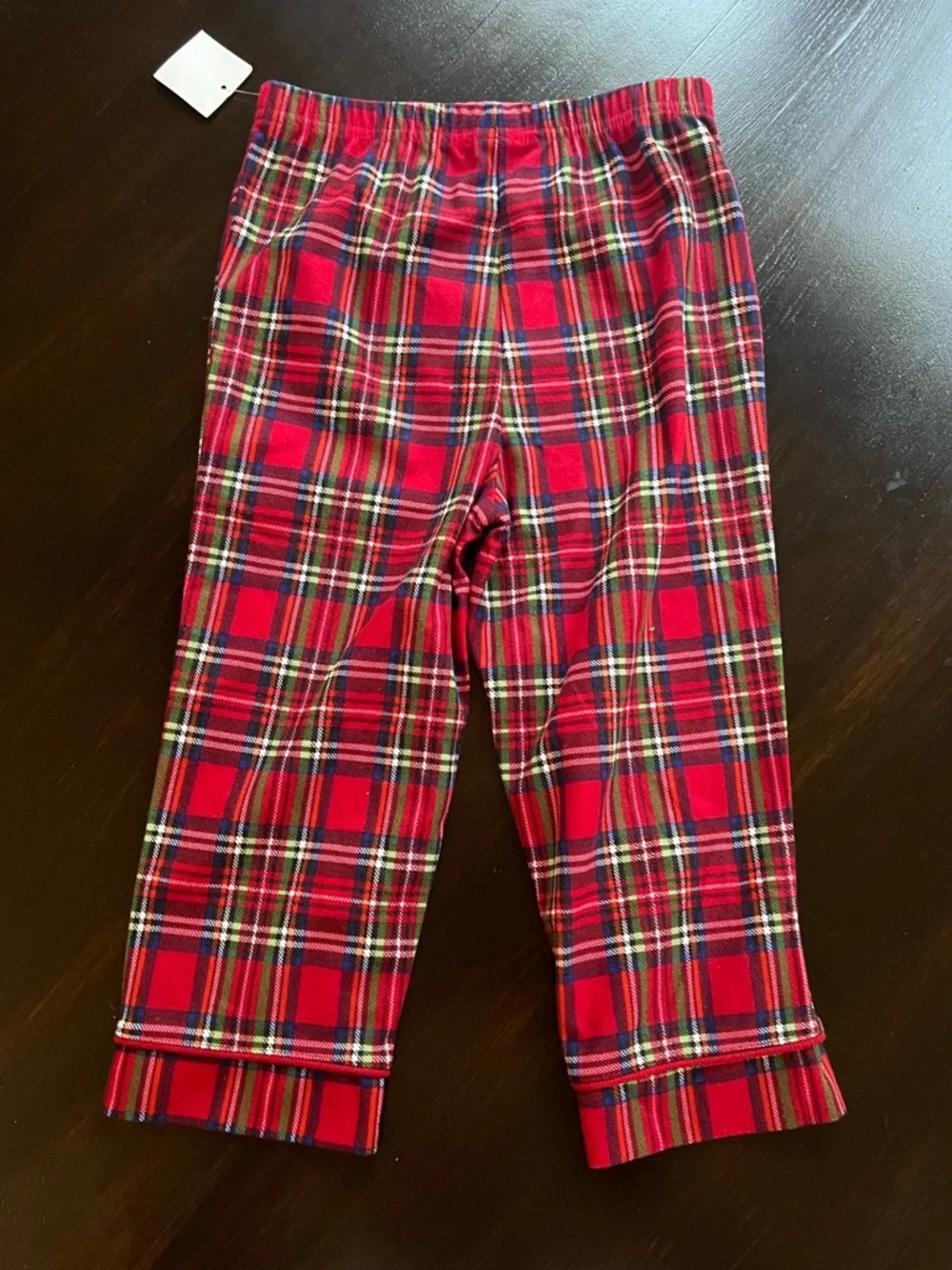 New - Little Me Kids Red Plaid Pajama Set - Cozy Holiday Sleepwear
